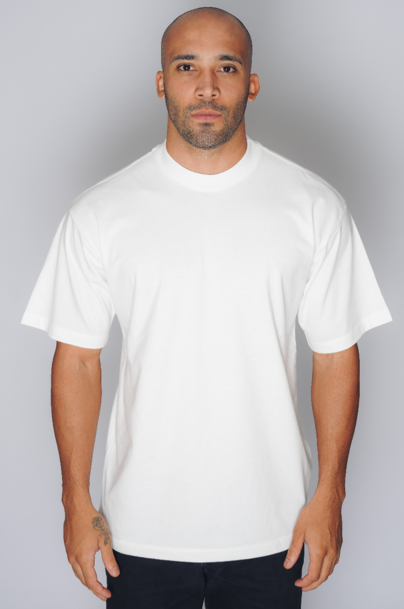 Camiseta masc OVERSIZED ALGODÃO CERAMIC Branca
