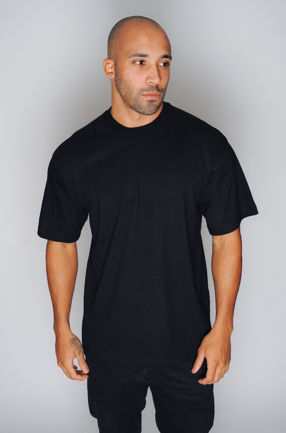 OVERSIZED ALGODÃO CERAMIC MASCULINO PRETA