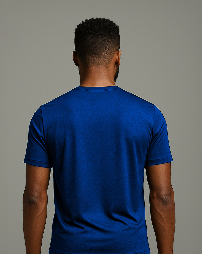 Camiseta masc DRY POLIAMIDA Azul Royal