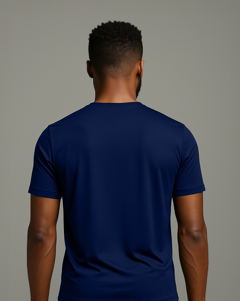 Camiseta masc DRY POLIAMIDA Azul Marinho