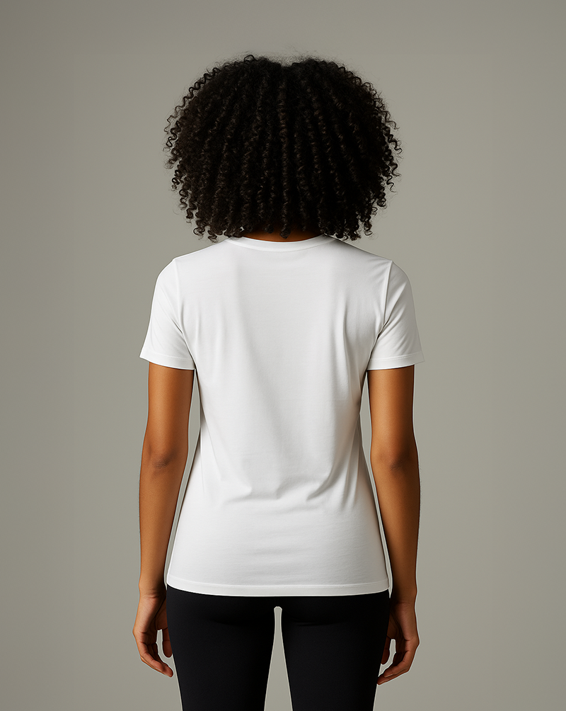 Camiseta fem DRY POLIAMIDA branca