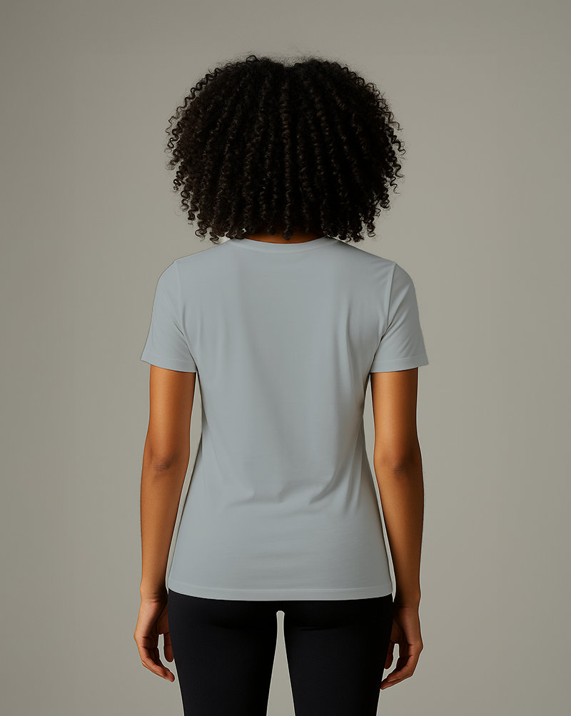Camiseta fem DRY POLIAMIDA Cinza