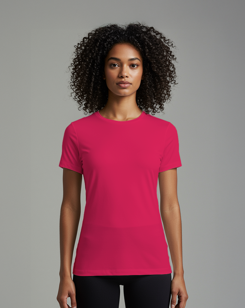 Camiseta fem DRY POLIAMIDA Rosa