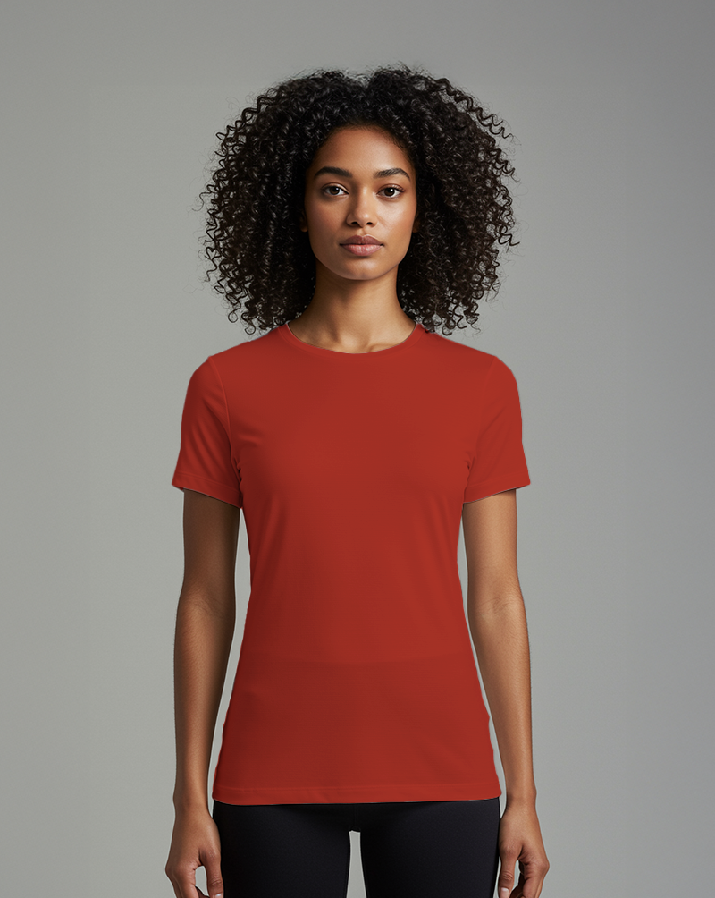 Camiseta fem Terracota