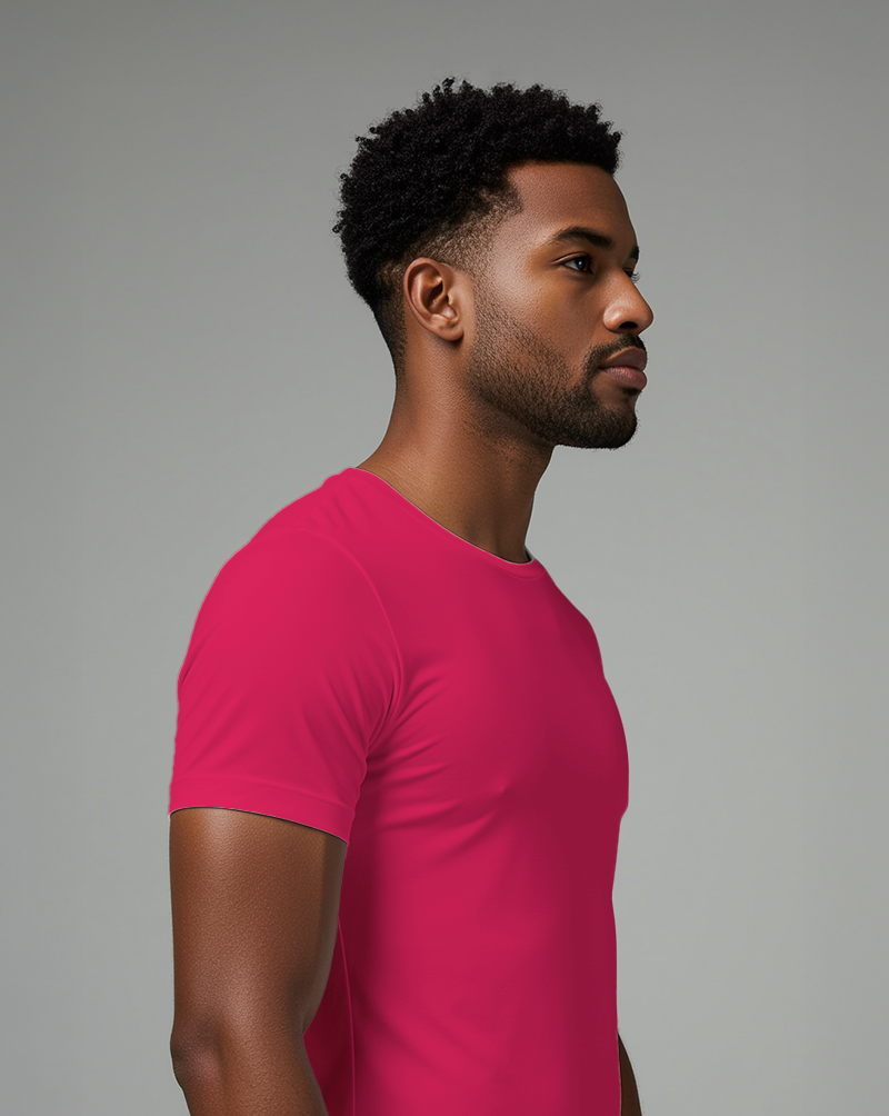 Camiseta masc DRY POLIAMIDA PINK