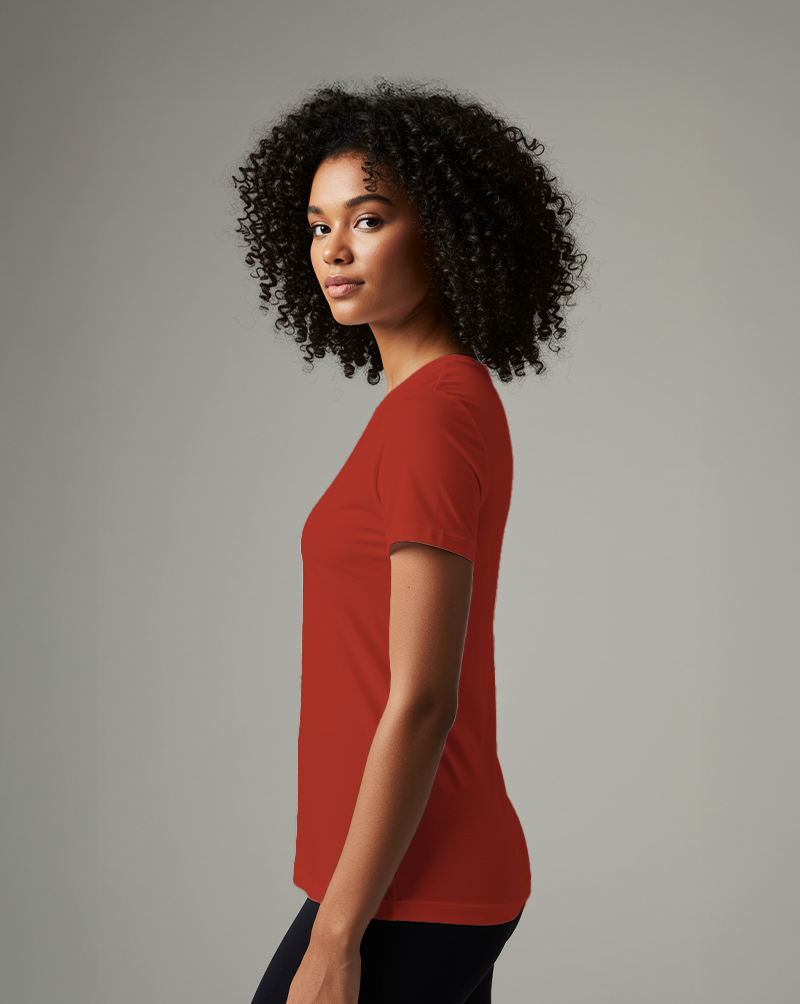 Camiseta fem Terracota
