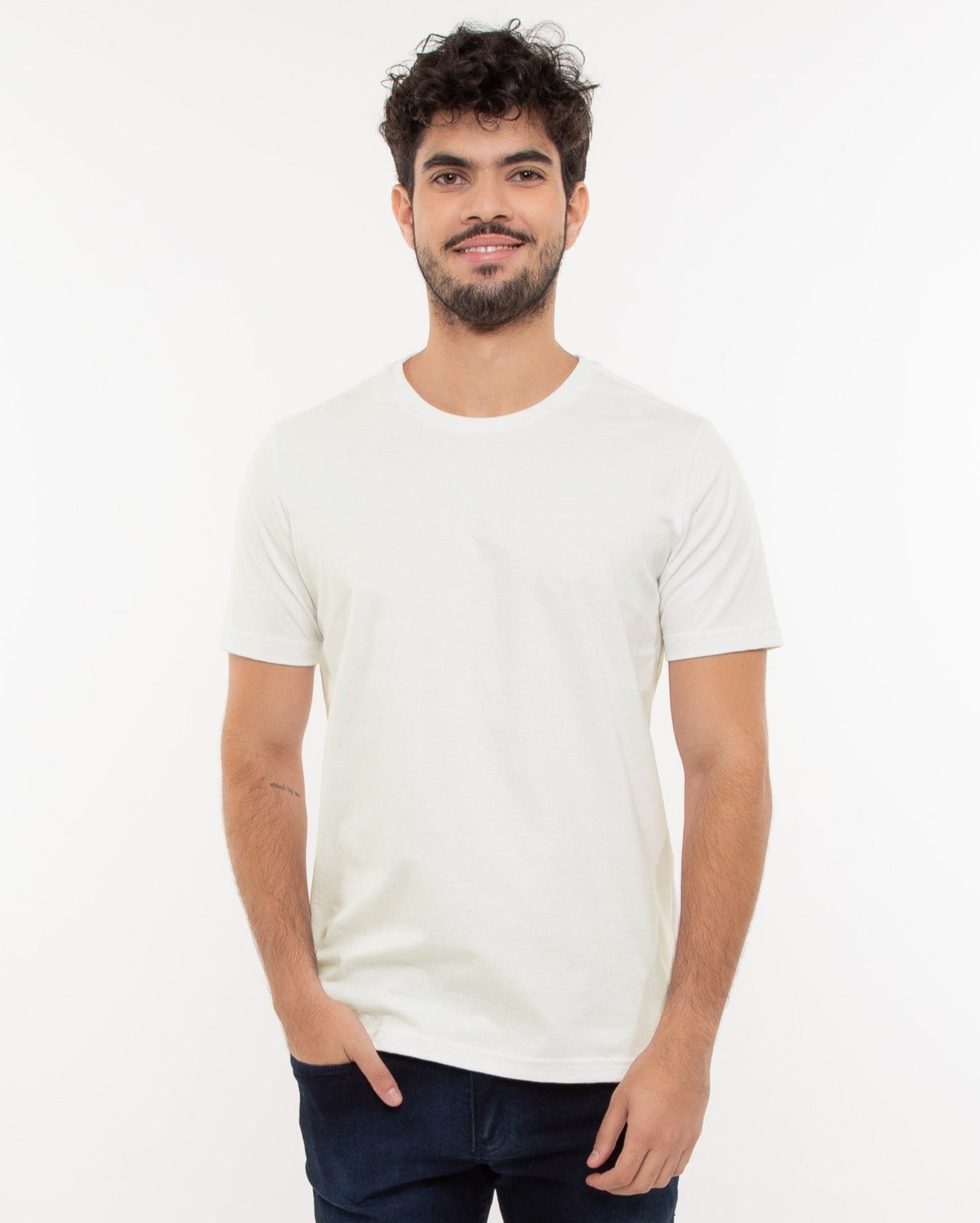 Camiseta Masc Algodão CERAMIC Off White